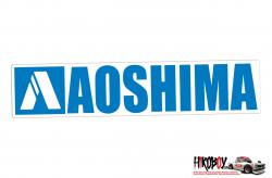 Aoshima Sticker 125mm x 25mm