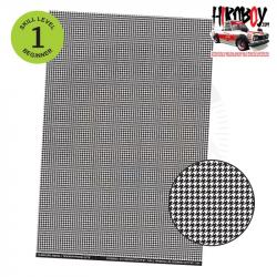 Upholstery Pattern Decals - Houndstooth Pattern 1 - Clear Background