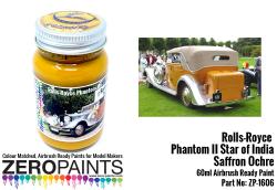 Rolls Royce Phantom II "Star of India" Saffron Ochre Paint 60ml