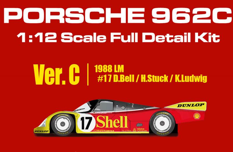 1:12 Porsche 962C Ver.C : Ver.C : 1988 LM #17
