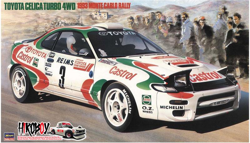 1:24 Toyota Celica Turbo 4WD 1993 Monte Carlo Rally