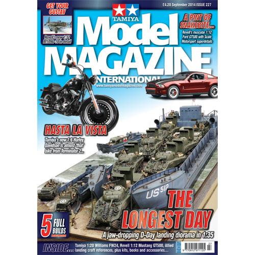Tamiya Model Magazine - #227 (1:12 Shelby GT500 - 1:20 FW24 - 1:6 Harley Davidson Fat Boy Lo)