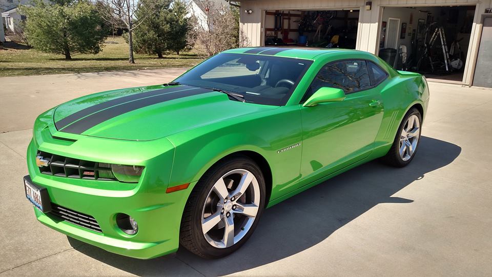 Image result for synergy green camaro