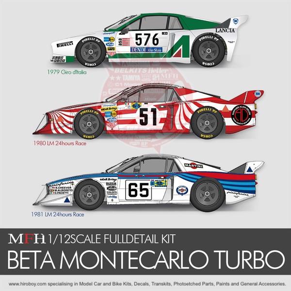 Miniature AMR – Lancia Beta Monte Carlo Turbo – Tour D'Italie 1979 – 1/43