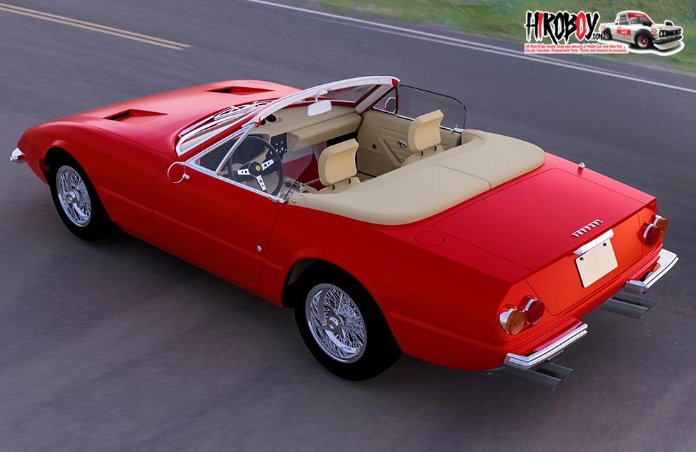 1:12 Ferrari 365 GTS/4 - Full Detail Multi Media Kit | MFH K688
