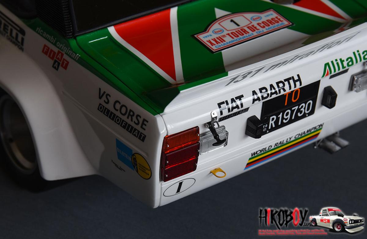 パーツ ABARTH131 rally 1:12 Fiat 131 Rally - Full Detail Multi Media Kit | MFH K851