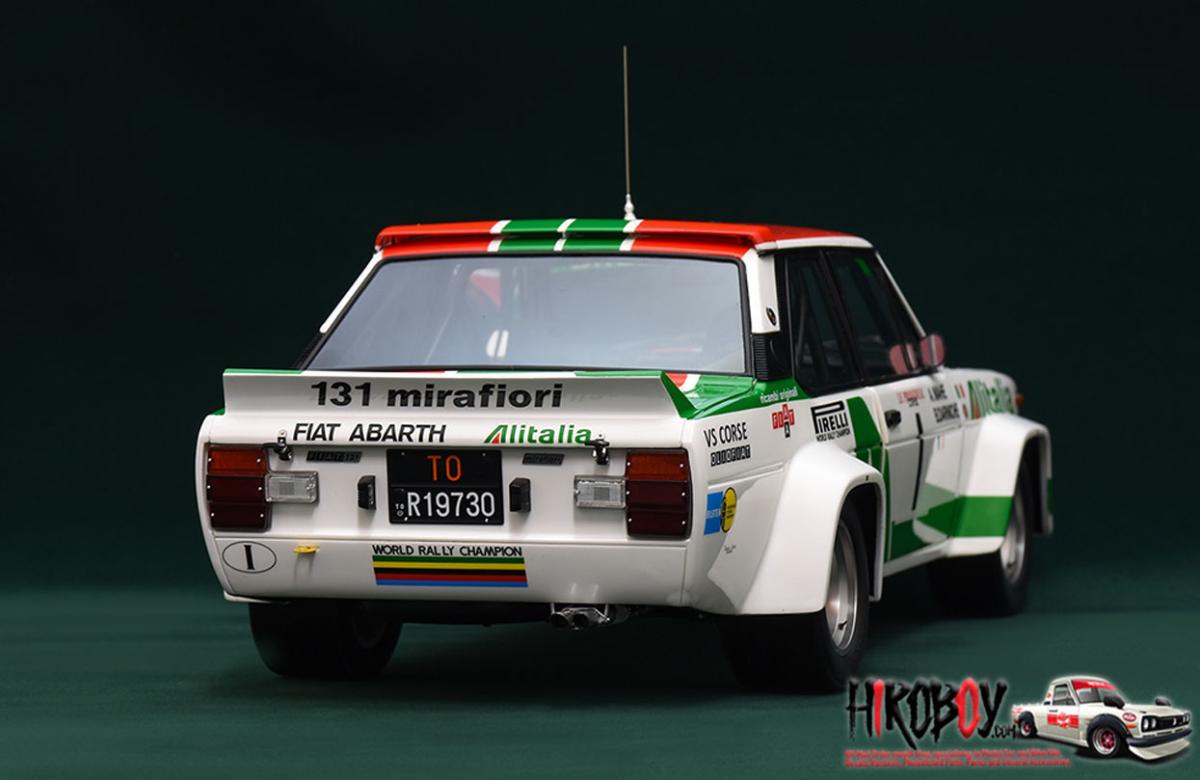 FIAT 131 ABARTH RALLY フィアット131 1976 FIAT 131 ABARTH RALLY｜アバルトの歴史を刻んだモデル No