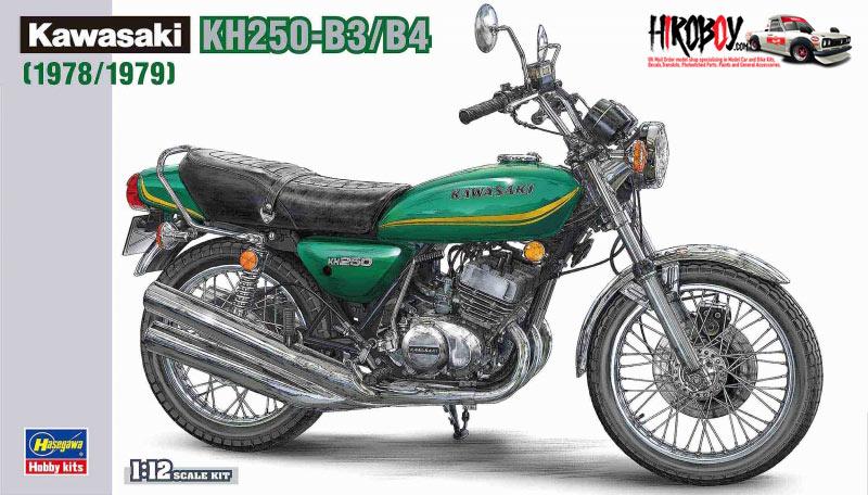Kawasaki KH250  B3 in Blue  Triple Decal Set THE BEST