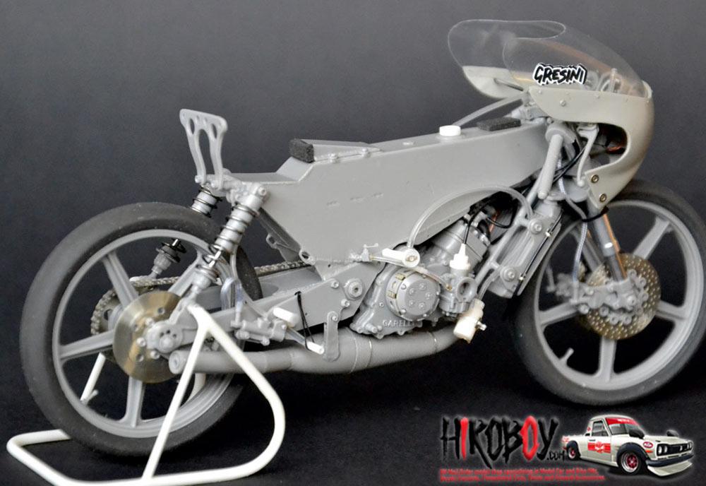 1:12 Garelli 125cc. 1987 World Champion, Rider Fausto Gresini | BM