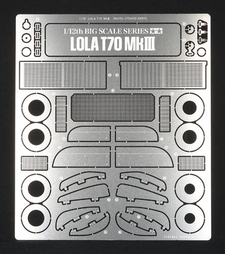 1:12 Lola T70 MkIII - c/w Photoetched Parts - 12043 1:12 Lola T70 MkIII - c/w Photoetched Parts - 12043