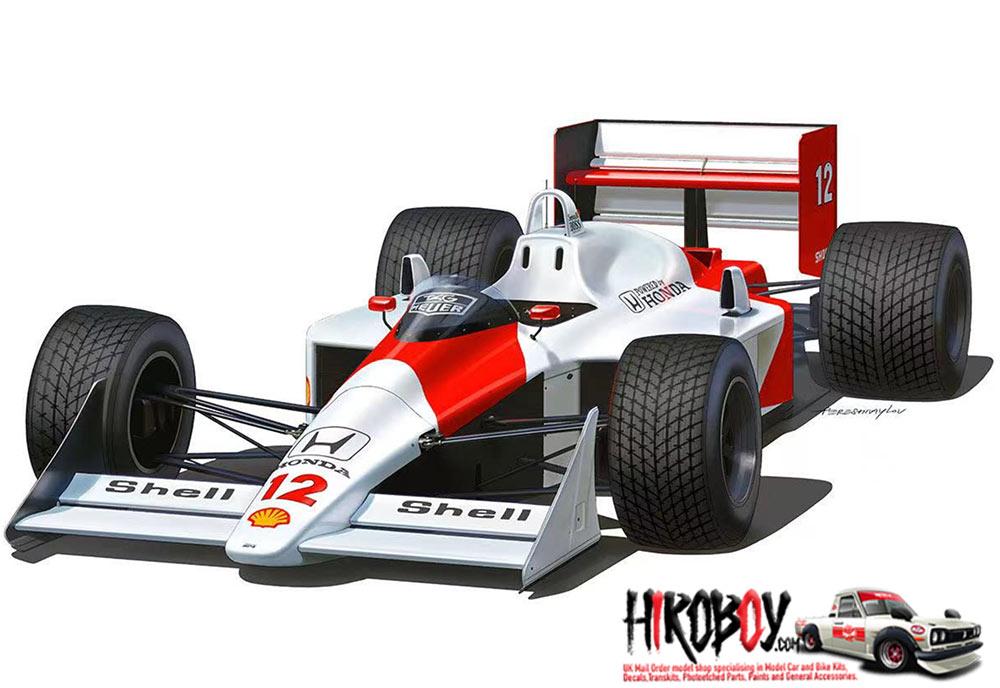 1:12 McLaren MP4/4 Senna Formula 1 - Model Kit | BX12002