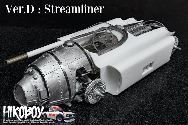 1:12 Maserati 250F Full Detail Kit - Ver.D : “Streamliner” 1955 Rd.7 ...