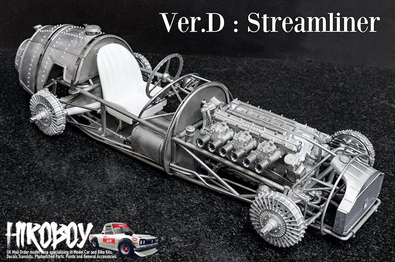 1:12 Maserati 250F Full Detail Kit - Ver.D : “Streamliner” 1955 Rd.7 ...