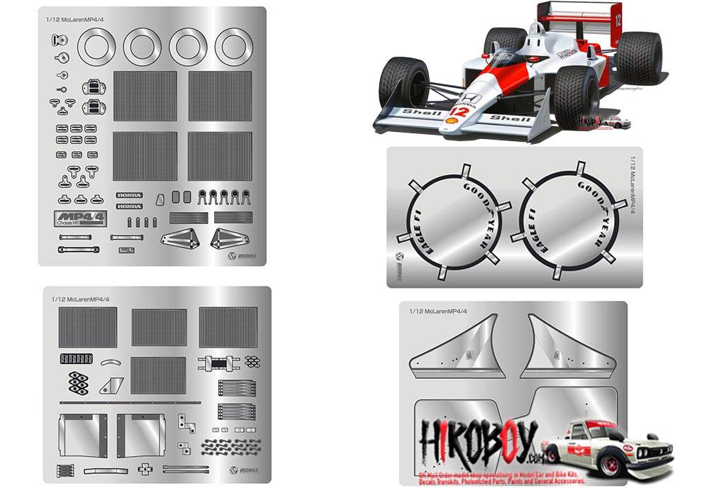 1:12 McLaren MP4/4 Senna Formula 1 - Detail Set | BX12002E