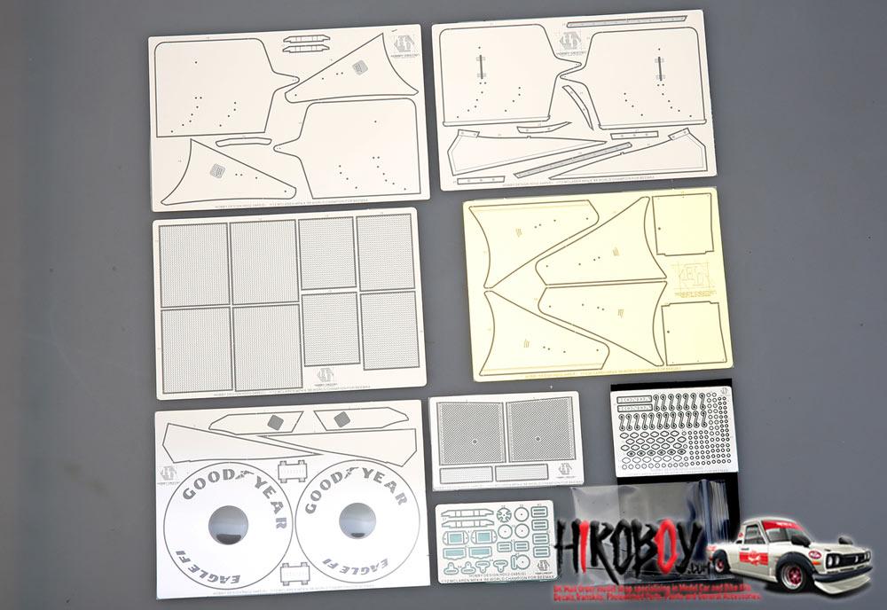 1:12 Mclaren MP4/4 Detail-UP Set For BEEMAX (PE+Resin+Metal parts