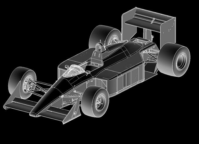 1:12 Mclaren MP4/4 Late version ver.G | MFH K429 | Model