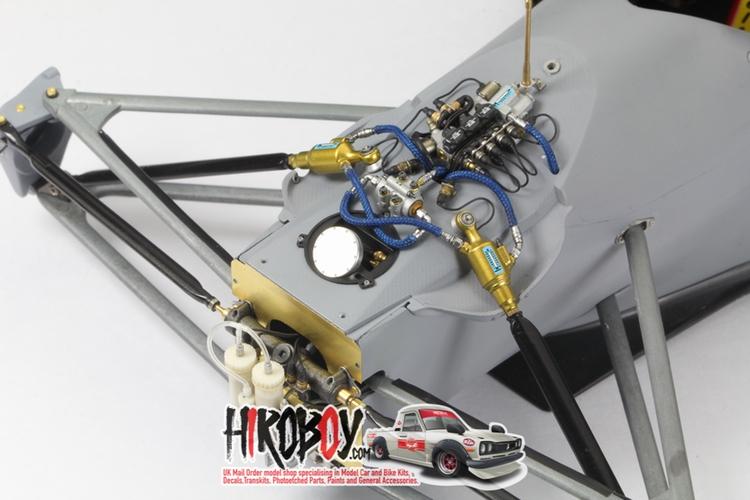 1//12 WILLIAMS RENAULT FW14B FRONT DAMPERS /& BULKHEAD COCKPIT DETAIL UP TAMIYA