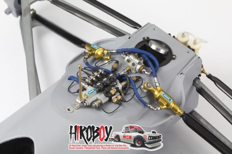 1:12 FW14B Super Detail-up Set 2 - Front Dampers and Chassis Front