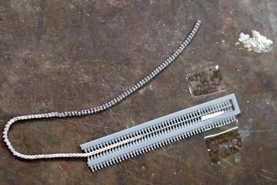 hiro専用 1:12 Motorcycle Chain Set - P941 | MFH P941 | Model Factory Hiro