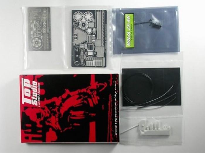 1:12 Ninja ZX-RR 2006 Detail-Up Set | TD23016 | Top Studio