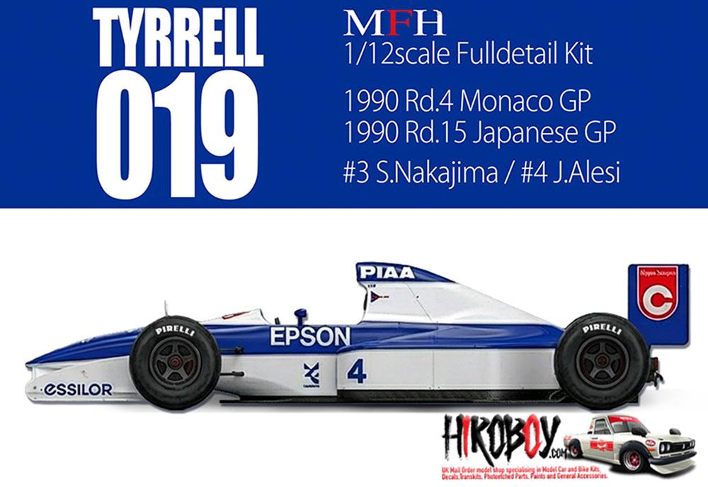 1:12 Tyrrell 019 - Full Detail Multi-Media Kit | MFH K865 | Model