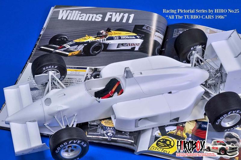 1:12 Williams FW11 - Full Detail Kit | MFH K742 | Model Factory Hiro
