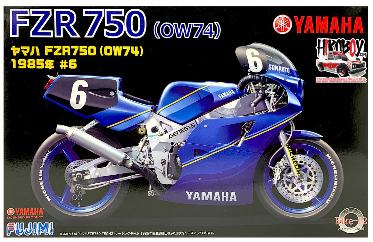 Fujimi Bike-12 Yamaha FZR750 1985 #6 1/12 scale kit OW74 