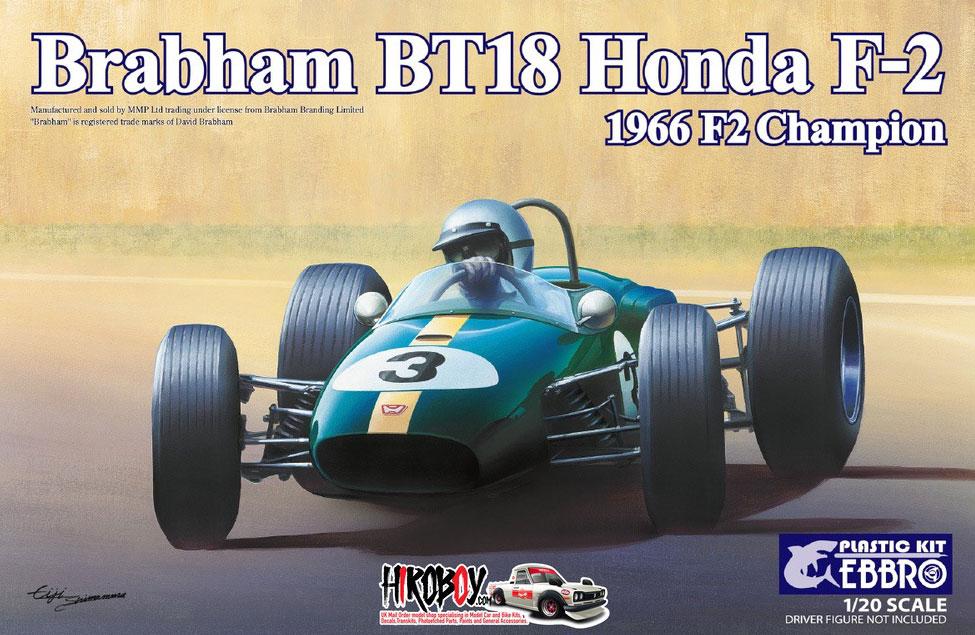 EBBRO] BRABHAM HONDA BT 18 F2 1966 1/20ème Réf 20016