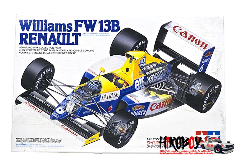 1:20 Williams FW13B Renault '90 20025 | TAM20025 | Tamiya