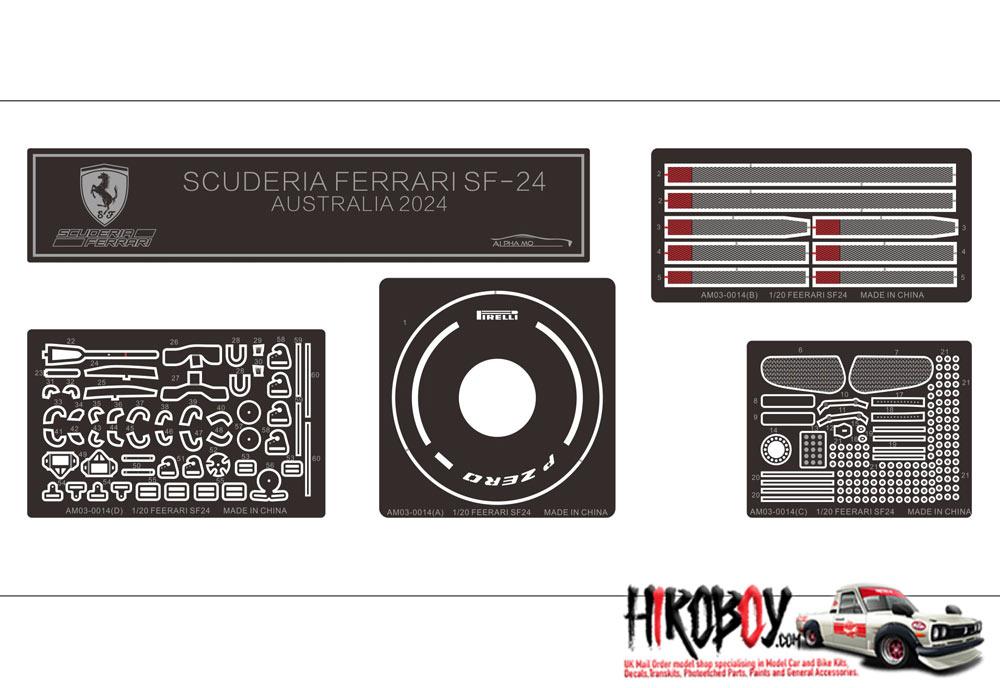 1:20 F1 2024 SF24 - Full Resin Model Kit | AM03-0014 | Alpha Models