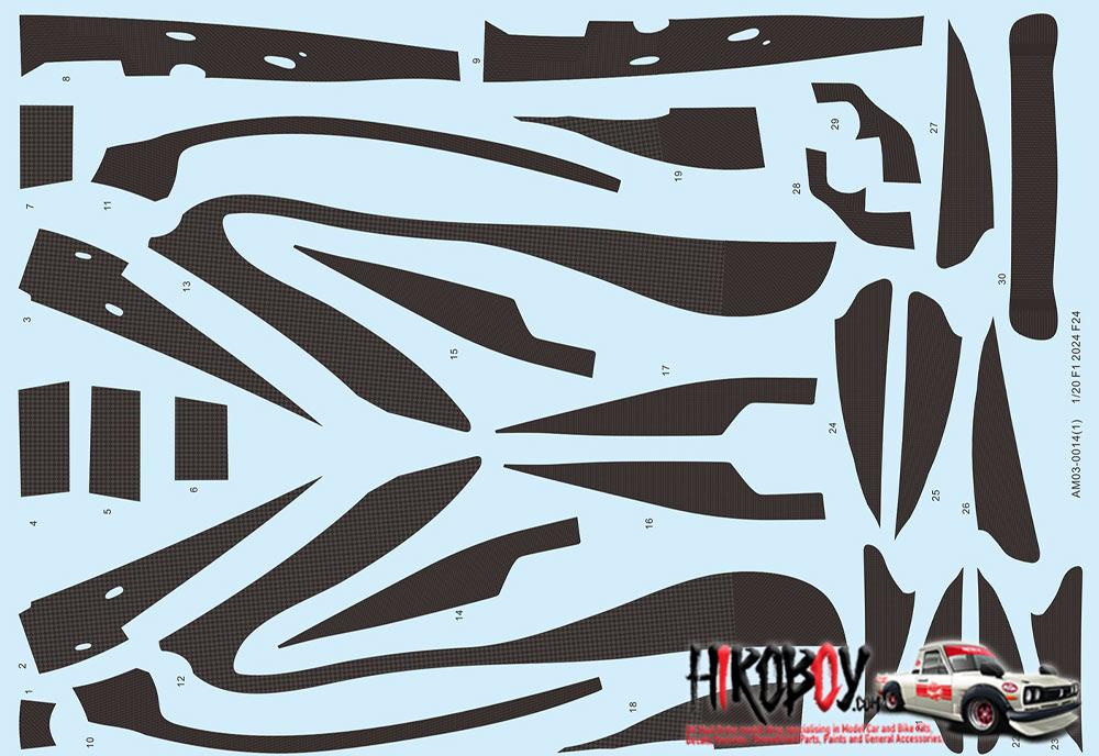 1:20 F1 2024 SF24 - Full Resin Model Kit | AM03-0014 | Alpha Models