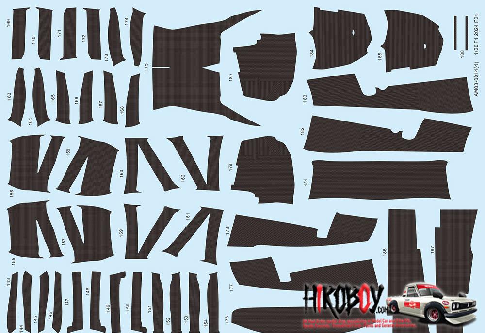 1:20 F1 2024 SF24 - Full Resin Model Kit | AM03-0014 | Alpha Models
