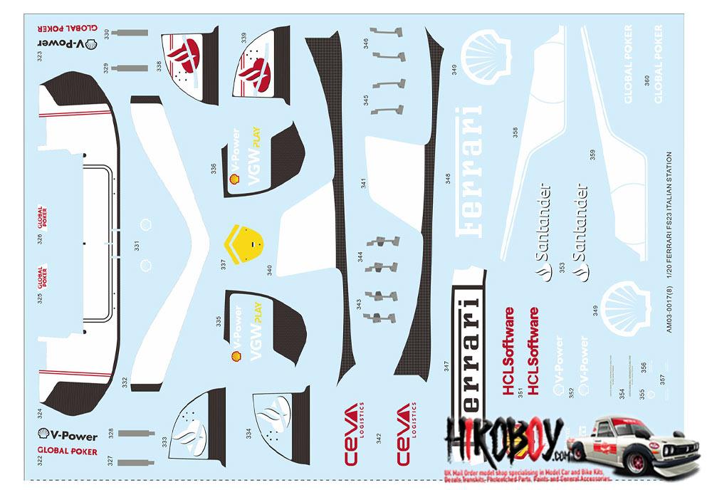 1:20 F1 2024 SF24 - Full Resin Model Kit | AM03-0014 | Alpha Models