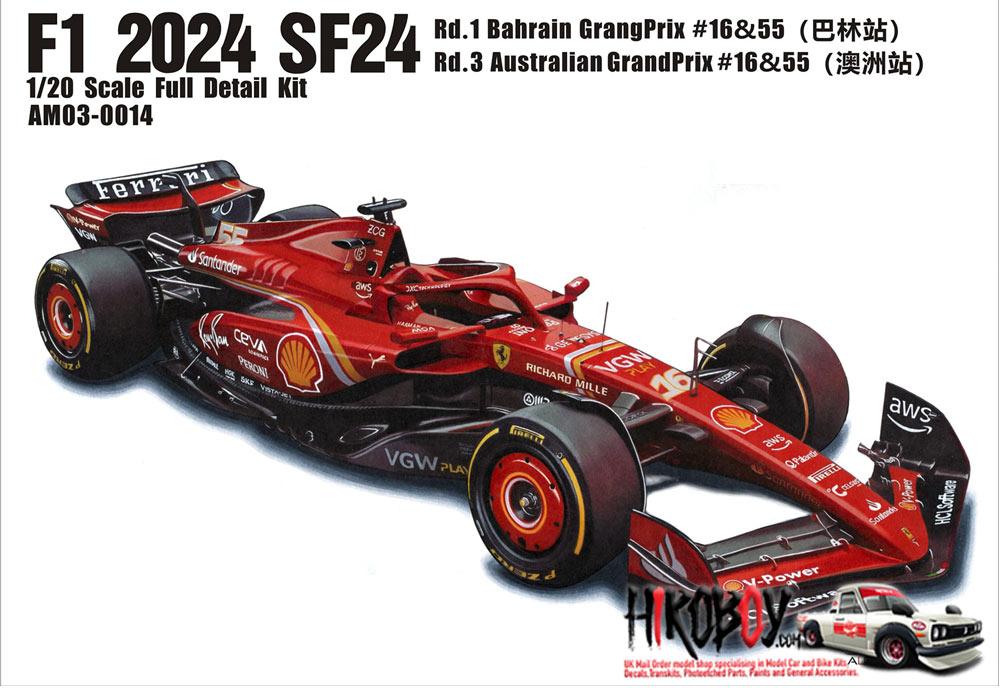 1:20 F1 2024 SF24 - Full Resin Model Kit | AM03-0014 | Alpha Models