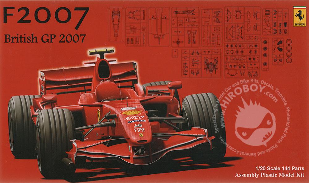 1:20 Ferrari F2007 British Grand Prix | FUJ-090566 | Fujimi
