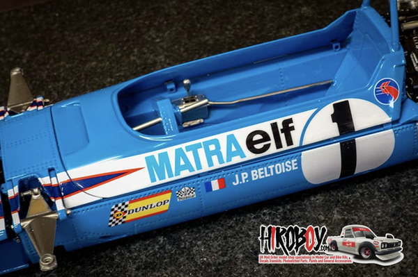モデルファクトリーヒロ 1/20 マトラMS11 1968年 オランダGP 1/12 Scale Model Kit: MS11 Full Detail
