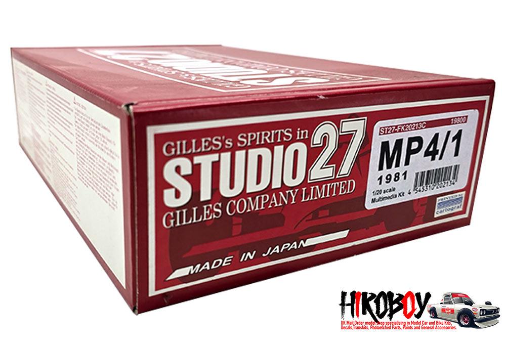 1:20 McLaren MP4/1 | ST27-FK20213C | Studio 27