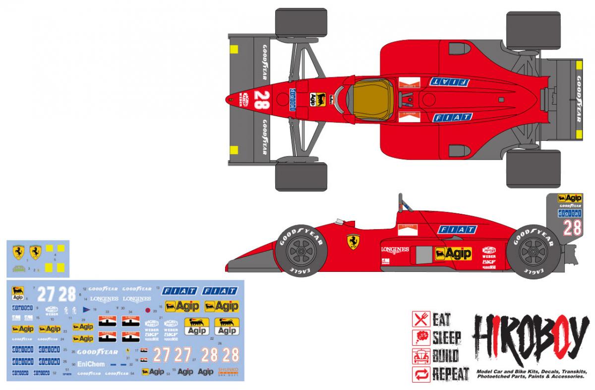 AUTO UNION Formula 1 from the early days 1/24th 1/25th Scale Decals 