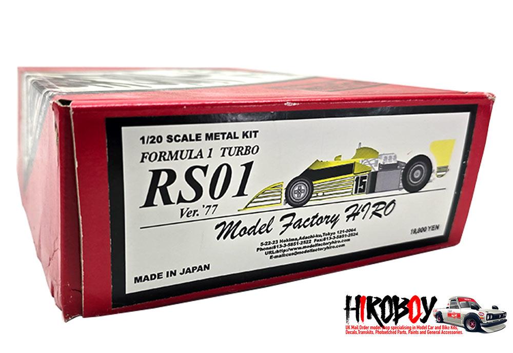 1:20 Renault RS01 1977 | K023 | Model Factory Hiro