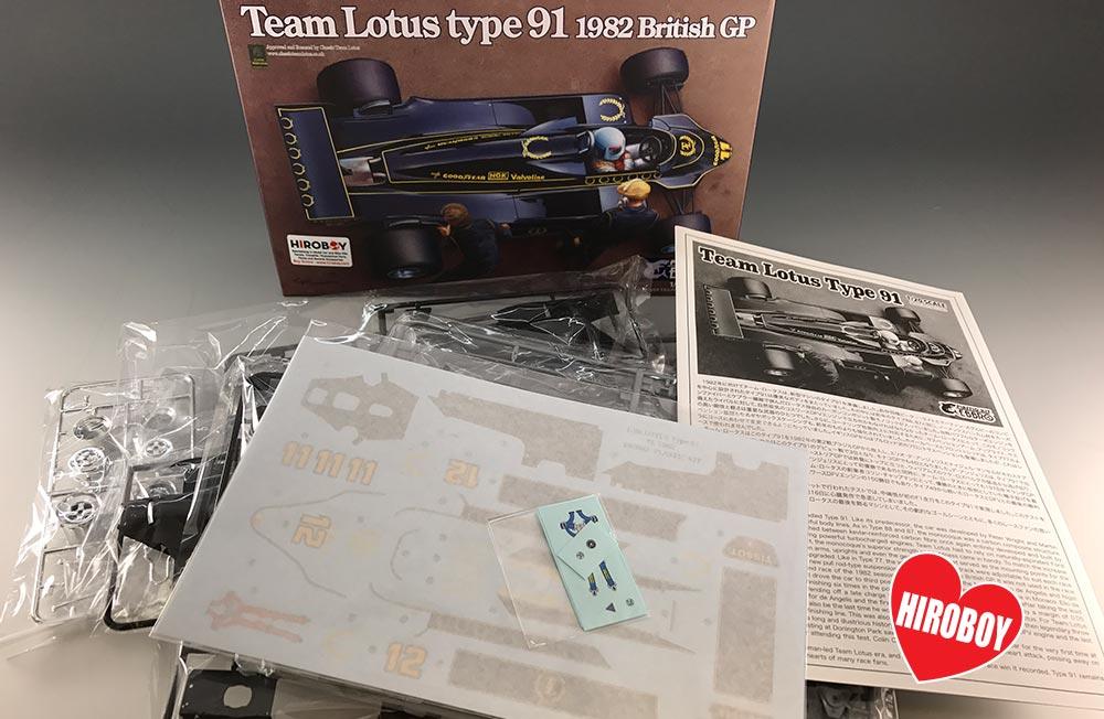 1:20 Team Lotus Type 91 (Lotus 91) by Ebbro | EMSF-12 | Ebbro