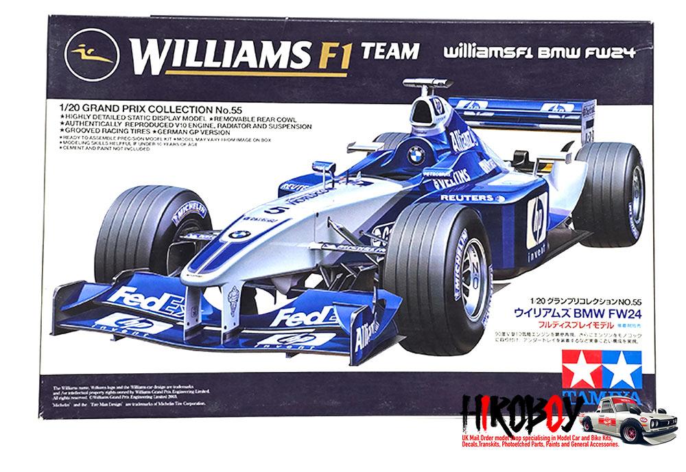 ミスターアンダースロー　WILLIAMS BMW FW24 タミヤ1/20 Tamiya Williams Bmw Fw24 1/20 Scale | eBay
