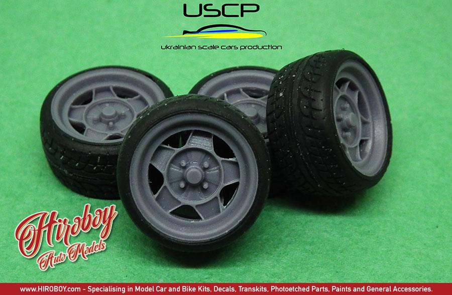 Details about   1/24 wheels 16 inch Steels with tires Tamiya Aoshima Hasegawa 