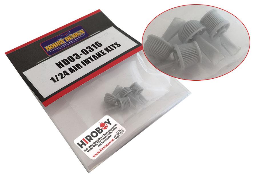 Hobby Design HD03-0316 1/24 Air Intake Kits Resin 