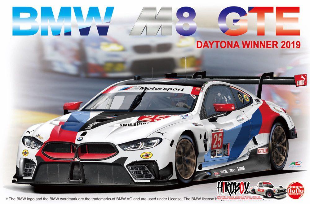  1:24 BMW M8 GTE 2019 Kit de modelo ganador de Daytona |  PN24010 |  Lugar / NUNU