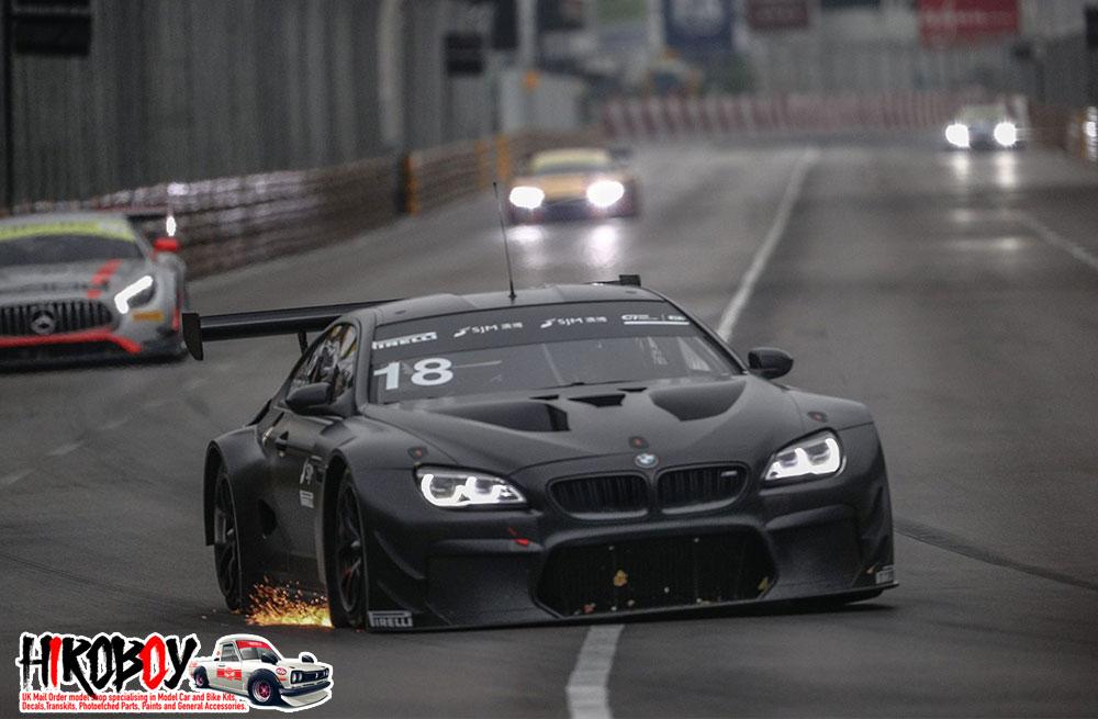 1:24 BMW M6 GT3 FIA GT World Cup Macau Carbon Decals (Platz