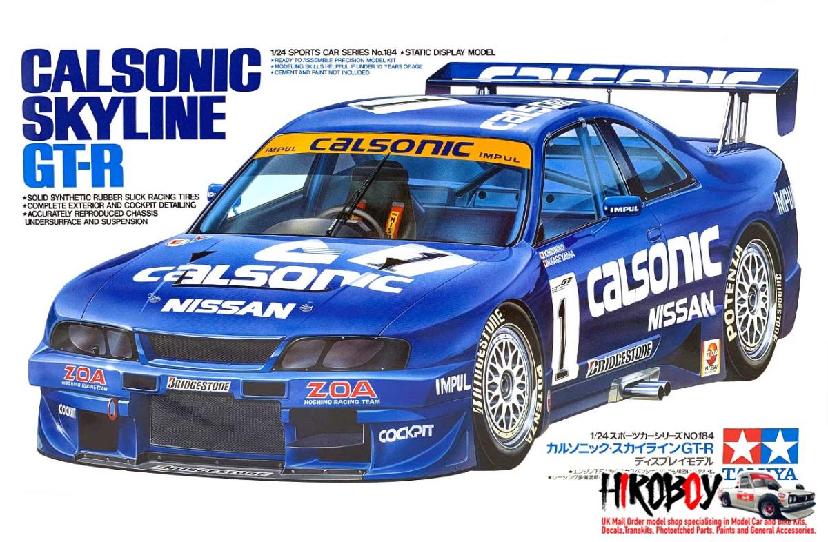 1:24 Calsonic Skyline GT-R (R33) - 24184 | TAM24184 | Tamiya