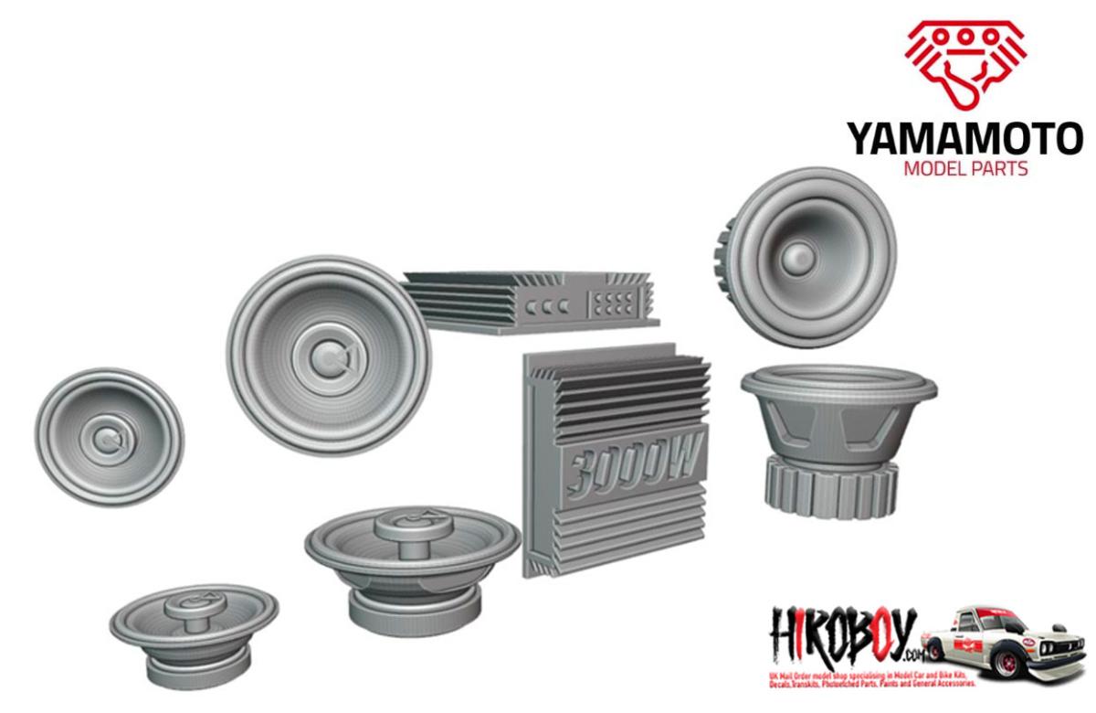 1:24 Car Audio Set | YMPTUN32 | yamamotomodel