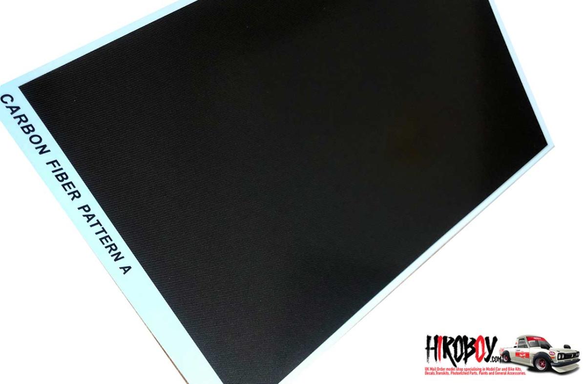 124 Carbon Fiber Decal Pattern A SKCF001 S.K. Decals