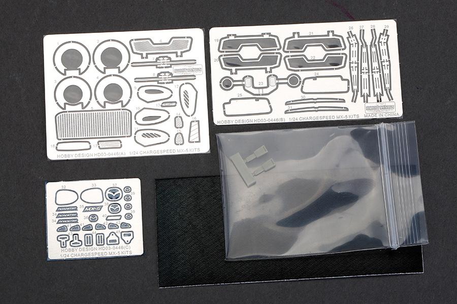 1:24 Charge Speed Mazda MX-5 Bottom Line Transkit (Resin+PE+