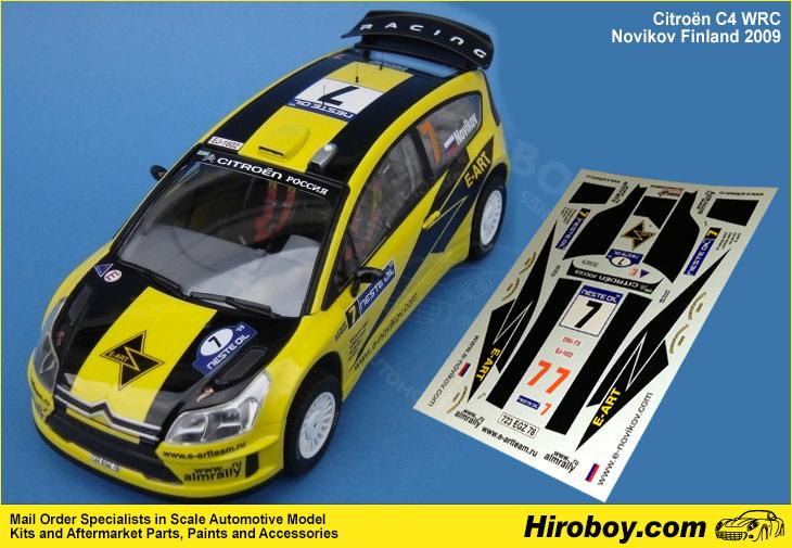 Citroën - C4 WRC Rally Cyprus 2009 - Norev - 1/43 - Autos Miniatures